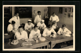AK Bäcker Bei Einem Tageskurs 1933  - Autres & Non Classés
