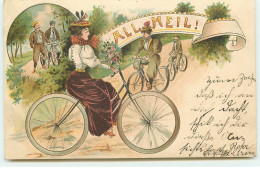 All Meil - Femmes Sur Des Vélos - 1898 - Andere & Zonder Classificatie