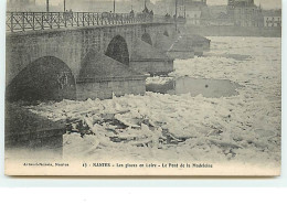 13 - NANTES - Les Glaces En Loire - Le Pont De La Madeleine - Nantes