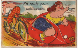 Carte à Système - En Route Pour MALO-LES-BAINS - Malo Les Bains