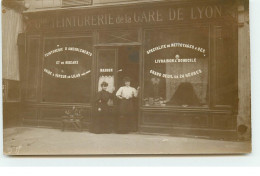 Carte Photo - PARIS XII - Grande Teinturerie De La Gare De Lyon - Arrondissement: 12