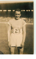 Carte Photo - Match D'athlétisme France-Finlande à Colombes 1929 - Coureur Finlandais 23 - Leichtathletik
