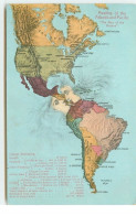 Carte Gaufrée - Panama - Meeting Of The Atlantic And Pacific ... Surréalisme - Panama