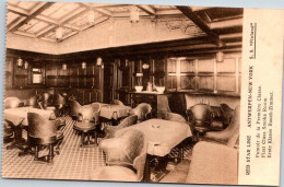 RED STAR LINE : First Class Smoke Room From Series Interior Photos 2 - Booklet Finland / Kroonland - Steamers