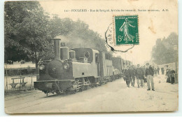 FOUGERES - Rue De Sévigné - Arrivée Du Tramway - Station Terminus - Fougeres