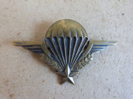 Insigne Parachutiste NUMEROTE 126545 - DRAGO METRA - Période Guerre D'Algérie - Heer