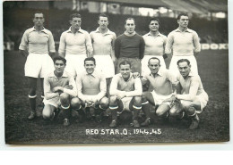 Equipe De Foot - Red Star - 1944-45 - Soccer
