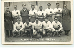 Equipe De Foot - Bordeaux- Guyenne 1943-44 - Fussball