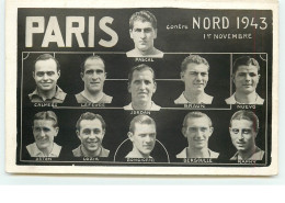 Equipe De Foot - Paris Contre Nord 1943 - 1er Novembre - Fútbol