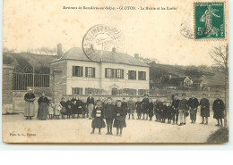Environs De Bonnières-sur-Seine - GLOTON - La Mairie Et Les Ecoles - Sonstige & Ohne Zuordnung