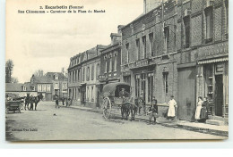 ESCARBOTIN - Rue Clémenceau - Carrefour De La Place Du Marché - Galeries Modernes - Other & Unclassified