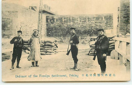 Defence Of The Foreign Settlement Peking - China