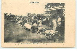 DAHOMEY - Procession Fétichiste - Dahomey