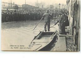 Crue De La Seine - PARIS - Quai De La Rapée - ELD N°139 - Überschwemmung 1910