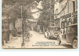 Concours Agricole De SAINT-BONNET-DE-JOUX - Quartier De L'Eglise - Les Décors - Other & Unclassified