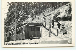 Chemin De Fer - TRAINS - Superbagnères : Piste Sporting - Trains