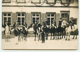 Carte-Photo De STUTZHEIM - Jour De Fête - Hommes Sur Des Chevaux - Mgr De  Strasbourg - 1925 - Altri & Non Classificati