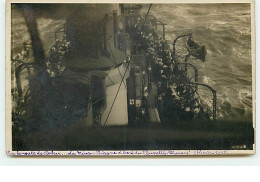 Carte-Photo - Sur La Route De Dakar - La Mission Diagné à Bord Du "Dupetit Thouars" (février 1918) - Guerre