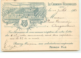 Le Chambon-Feugerolles - Peyron Fils - Manufacture Limes Rapes Aciers - Other & Unclassified