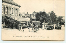 LIMOURS - L'Hôtel Du Chemin De Fer - Pompe à Essence - Limours