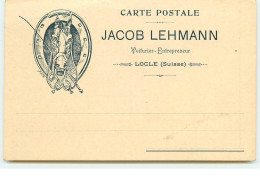 LOCLE - Jacob Lehmann - Voiturier Entrepreneur - Le Locle