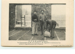 LILLE - Institut Catholique Arts Métiers (ICAM) Pendant La Guerre - Le Commandant De M1 Et Le Fantassin I... - Lille