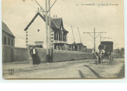 LE CONQUET - La Gare Des Tramways - Le Conquet