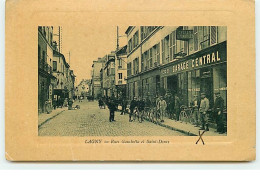 LAGNY - Rues Gambetta Et Saint-Denis - Garage Central - Lagny Sur Marne