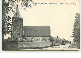 LA NEUVILLE-GARNIER - Eglise Et Grande Rue - Sonstige & Ohne Zuordnung
