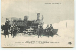 L'Hiver Dans Les Cévennes - Une Locomotive Chasse-neige De La Cie Des Chemins De Fer Départementaux - Other & Unclassified