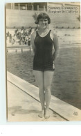 Jeux Olympiques 1924 - Florence Chambers Championne De Californie - Piscine Des Tourelles - PARIS - Juegos Olímpicos