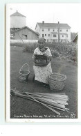 Indian Basket Weaver "Elsa" - Native Americans
