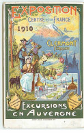 CLERMONT-FERRAND - Exposition Du Centre De La France - Excursions En Auvergne - TH. Thannandier - Clermont Ferrand