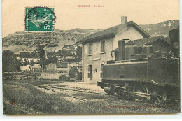 CERDON - La Gare - Locomotive - Unclassified
