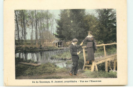BALLANCOURT - Vue Sur L'Essonnes - Ile Du Saussaye - E. Jousset, Propriétaire - Ballancourt Sur Essonne