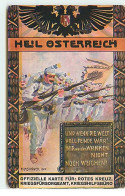 Autriche - Heil Osterreich - F. Haslinger - Offizielle Karte Für : Rotes Kreuz, Kriegsfürsorgeamt - Other & Unclassified