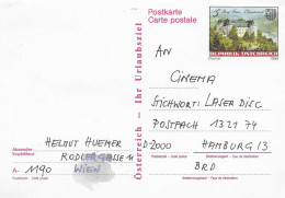 Postzegels > Europa > Oostenrijk > Postwaardestukken > Briefkaart Ui 1988 Gebruikt (17763) - Postkarten