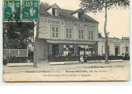 NEUILLY-SUR-MARNE - Maison Deflou, 153 Rue De Paris - Vins Restaurant Hôtel - Neuilly Sur Marne