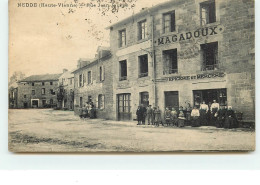 NEDDE - Rue Jean Jaurès - Epicerie Mercerie Magadoux - Hôtel Café Degabriel - Autres & Non Classés