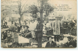 NANTES Carnaval 1925 - Un Char "Tout Vient à Point à Qui Sait Attendre" - Nantes