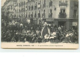 NANTES Carnaval 1925 - Ce Que Les Enfants Attendent Inpatiemment - Nantes