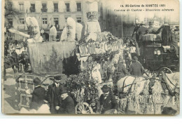 Mi-Carême De NANTES 1921 - Cuisine De Carême - Musiciens Odorants - Nantes