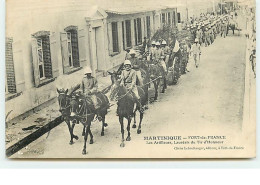 Martinique - FORT-DE-FRANCE - Les Artilleurs, Lauréats Du Tir D'Honneur - Fort De France