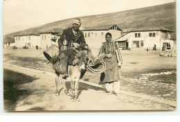 Macédoine - RPPC - Homme Sur Un âne - Macédoine Du Nord