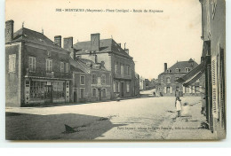 MONTSURS - Place Crotigné - Route De Mayenne - Otros & Sin Clasificación
