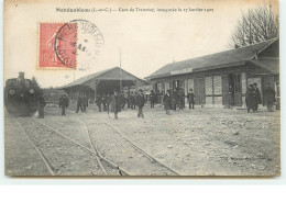 MONDOUBLEAU - Gare Du Tramway, Inaugurée Le 27 Janvier 1907 - Andere & Zonder Classificatie