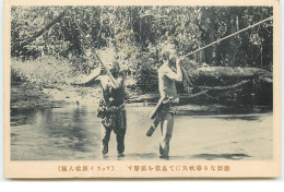MALAISIE - Sakai Natives Avec Des Sarbacanes - Malaysia