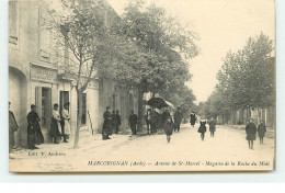 MARCORIGNAN - Avenue De St-Marcel - Magasin De La Ruche Du Midi - Autres & Non Classés