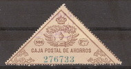 Caja Postal U 09 (o) Corona Real - Revenue Stamps