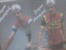 CYCLISME  - WIELRENNEN- CICLISMO : 2 CARTES JACQUES HANEGRAAF 1 SIGNEE - Cycling